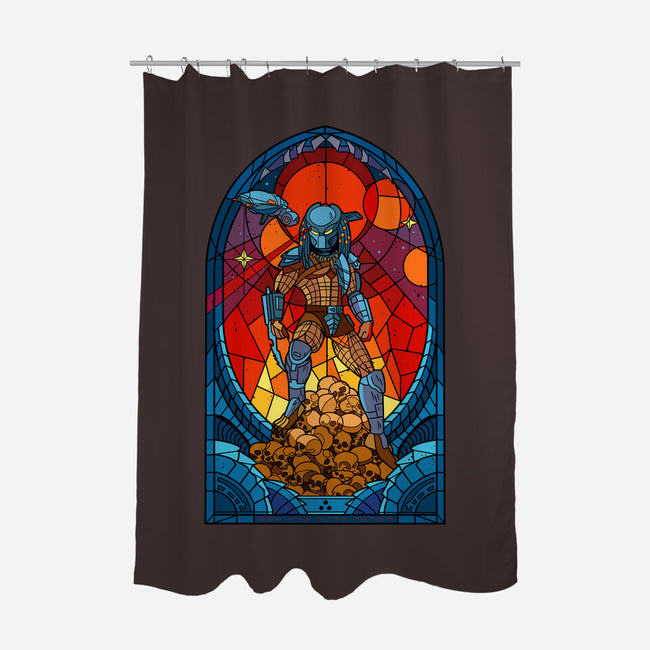 Let The Hunt Begin-none polyester shower curtain-daobiwan