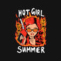 Hot Girl Summer-unisex kitchen apron-8BitHobo