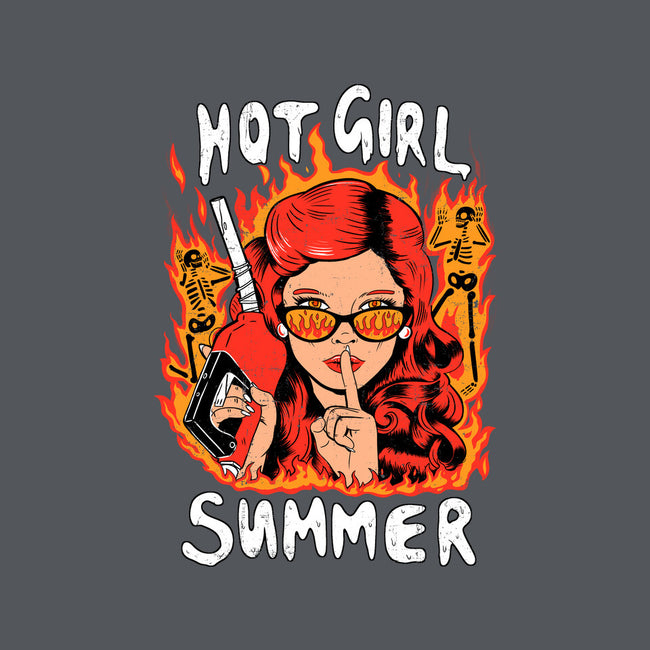 Hot Girl Summer-none polyester shower curtain-8BitHobo