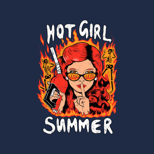 Hot Girl Summer-none polyester shower curtain-8BitHobo