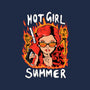 Hot Girl Summer-none fleece blanket-8BitHobo