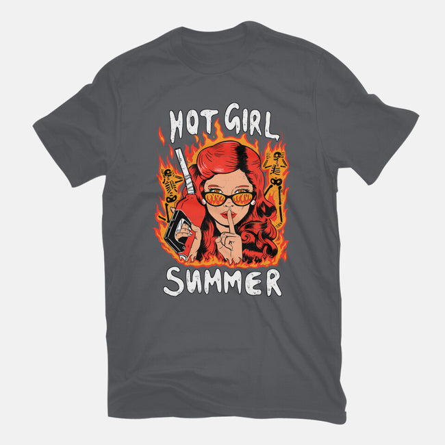 Hot Girl Summer-mens heavyweight tee-8BitHobo