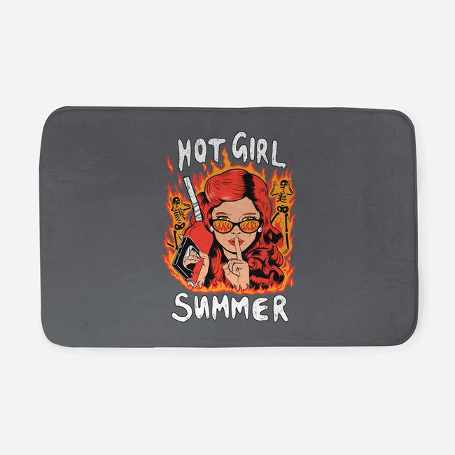 Hot Girl Summer-none memory foam bath mat-8BitHobo