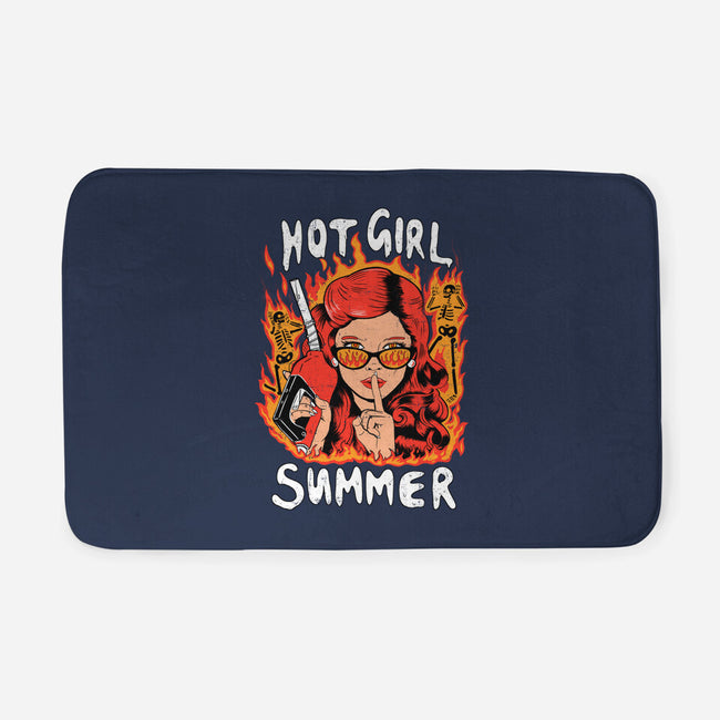 Hot Girl Summer-none memory foam bath mat-8BitHobo