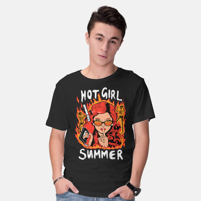 Hot Girl Summer-mens basic tee-8BitHobo