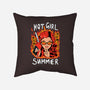 Hot Girl Summer-none removable cover w insert throw pillow-8BitHobo