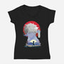 Killua Zoldyck-womens v-neck tee-sacca