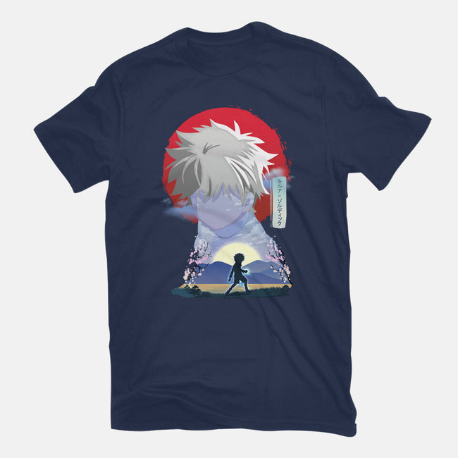 Killua Zoldyck-womens basic tee-sacca