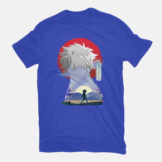 Killua Zoldyck-womens basic tee-sacca