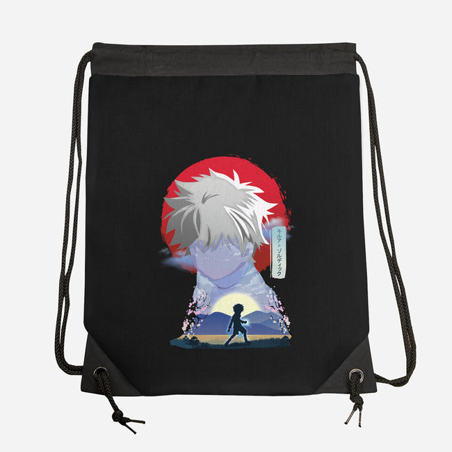 Killua Zoldyck-none drawstring bag-sacca