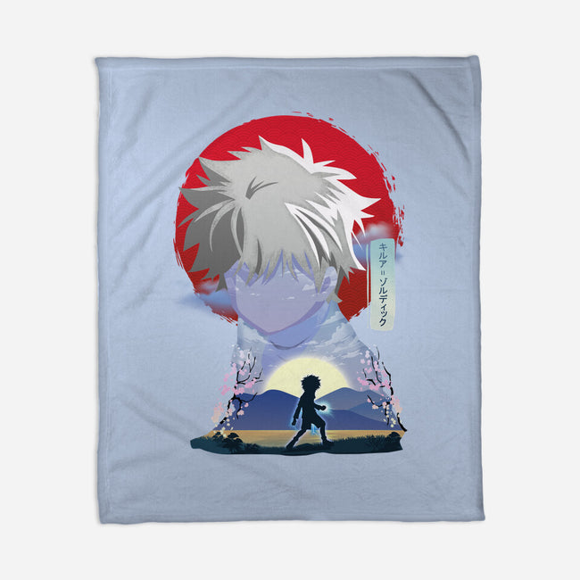 Killua Zoldyck-none fleece blanket-sacca