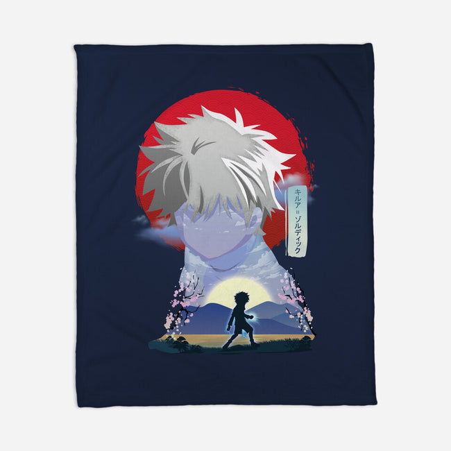 Killua Zoldyck-none fleece blanket-sacca