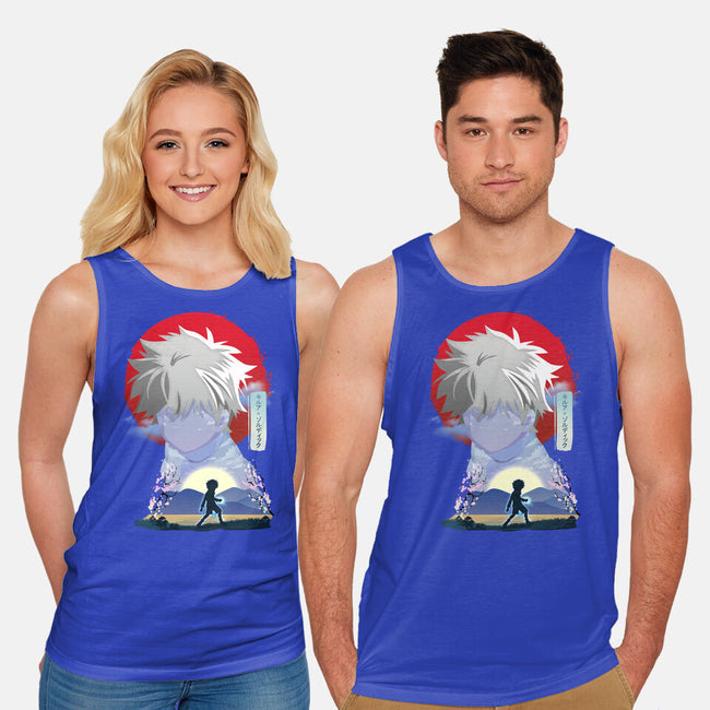 Killua Zoldyck-unisex basic tank-sacca