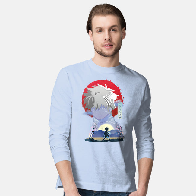 Killua Zoldyck-mens long sleeved tee-sacca