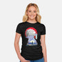 Killua Zoldyck-womens fitted tee-sacca