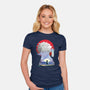 Killua Zoldyck-womens fitted tee-sacca