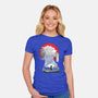 Killua Zoldyck-womens fitted tee-sacca