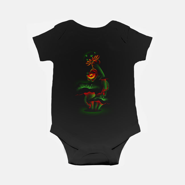 Under The Mushroom-baby basic onesie-erion_designs