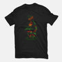 Under The Mushroom-womens fitted tee-erion_designs