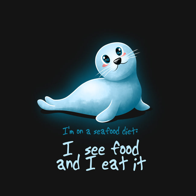 Seafood Diet-womens basic tee-erion_designs