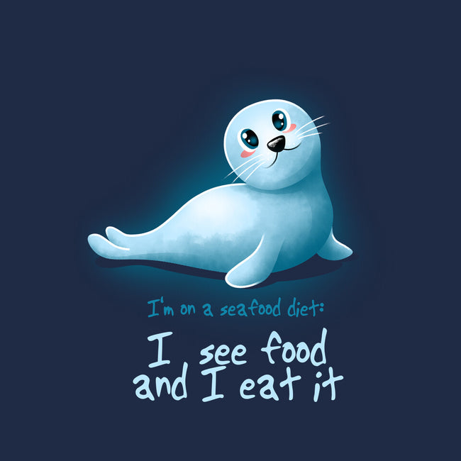 Seafood Diet-womens basic tee-erion_designs