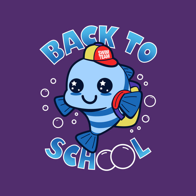 Back To School Of Fish-none basic tote bag-Boggs Nicolas