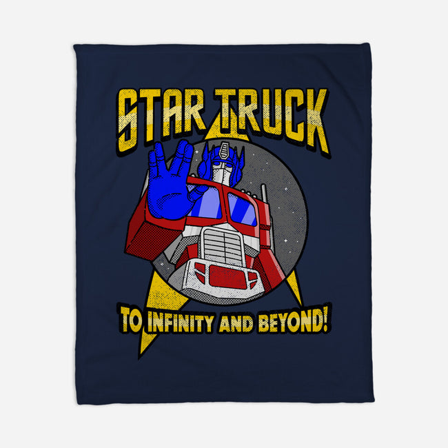 Star Truck-none fleece blanket-retrodivision