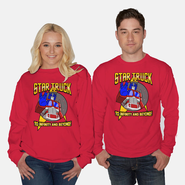 Star Truck-unisex crew neck sweatshirt-retrodivision
