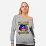 Star Truck-womens off shoulder sweatshirt-retrodivision