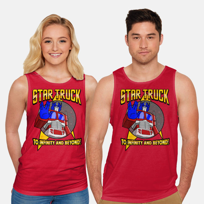 Star Truck-unisex basic tank-retrodivision