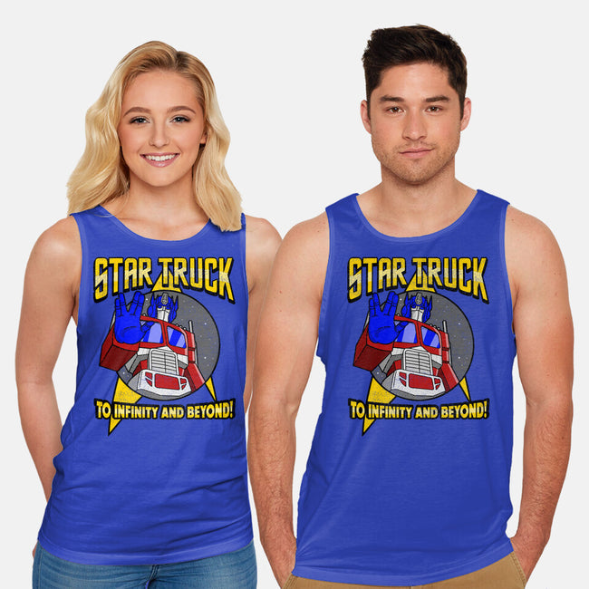 Star Truck-unisex basic tank-retrodivision