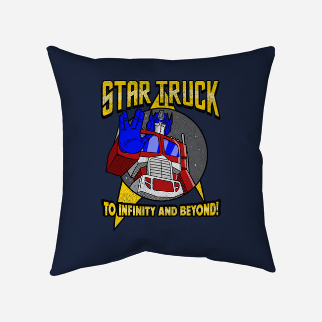 Star Truck-none removable cover w insert throw pillow-retrodivision
