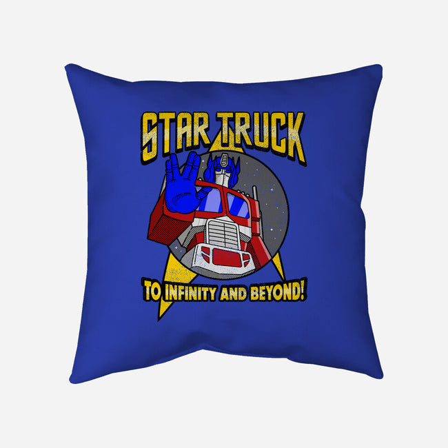 Star Truck-none removable cover w insert throw pillow-retrodivision