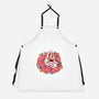 Kitsune Mask-unisex kitchen apron-Zaia Bloom