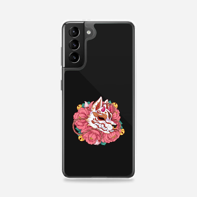 Kitsune Mask-samsung snap phone case-Zaia Bloom