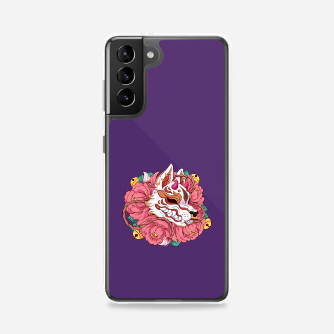 Kitsune Mask-samsung snap phone case-Zaia Bloom