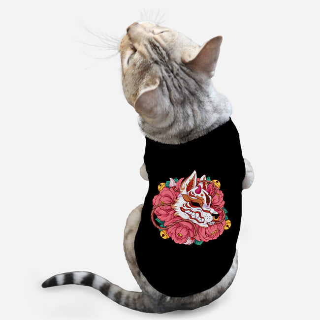 Kitsune Mask-cat basic pet tank-Zaia Bloom