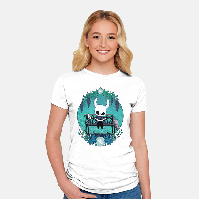 Creature Adventure-womens fitted tee-Zaia Bloom