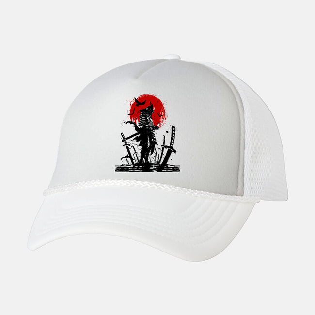 Samurai Japan-unisex trucker hat-Faissal Thomas