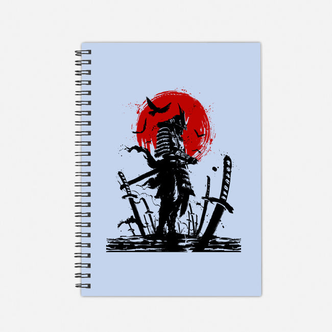Samurai Japan-none dot grid notebook-Faissal Thomas