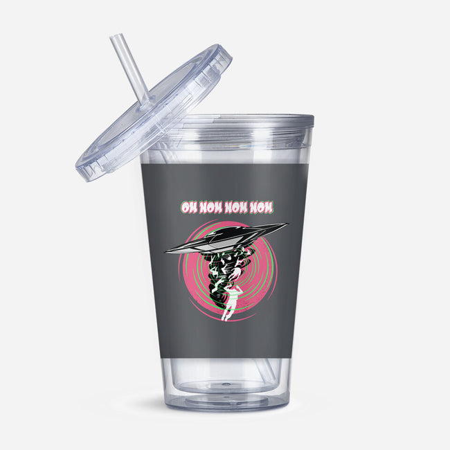Feed The Saucer-none acrylic tumbler drinkware-palmstreet