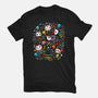 Sweet Spook Cat-womens fitted tee-Vallina84
