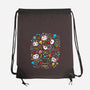 Sweet Spook Cat-none drawstring bag-Vallina84