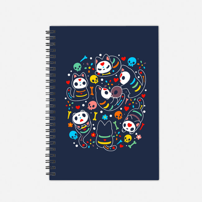 Sweet Spook Cat-none dot grid notebook-Vallina84