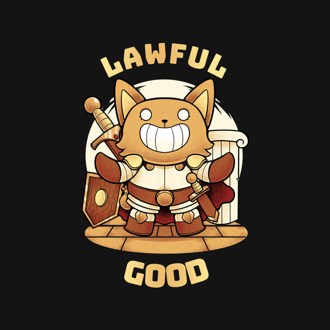 Lawful Good-none removable cover throw pillow-FunkVampire
