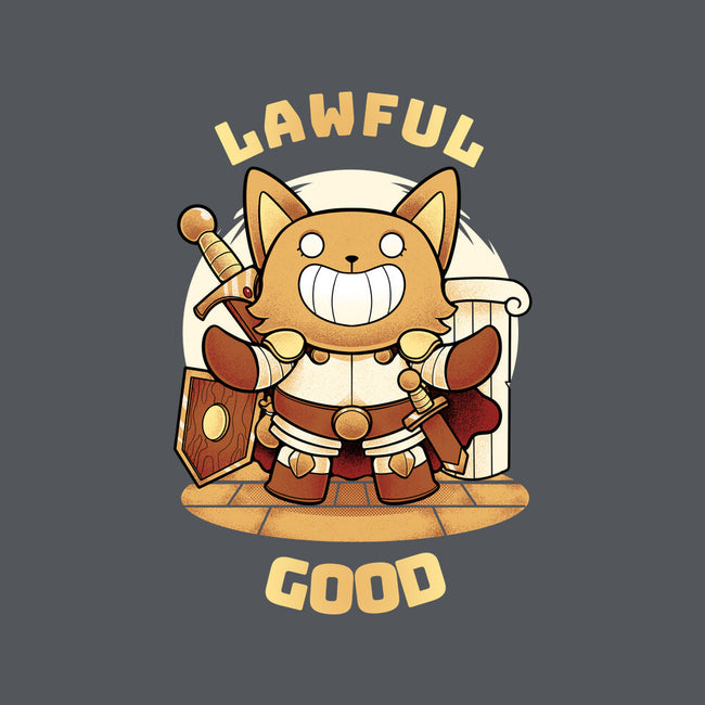 Lawful Good-none removable cover w insert throw pillow-FunkVampire