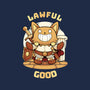Lawful Good-none removable cover throw pillow-FunkVampire
