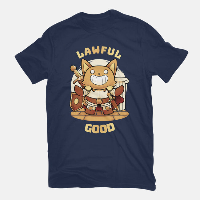 Lawful Good-mens premium tee-FunkVampire