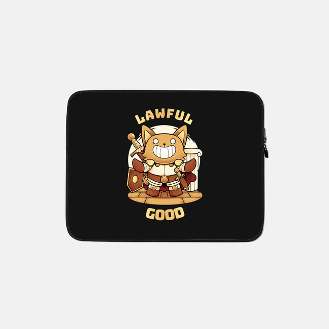 Lawful Good-none zippered laptop sleeve-FunkVampire