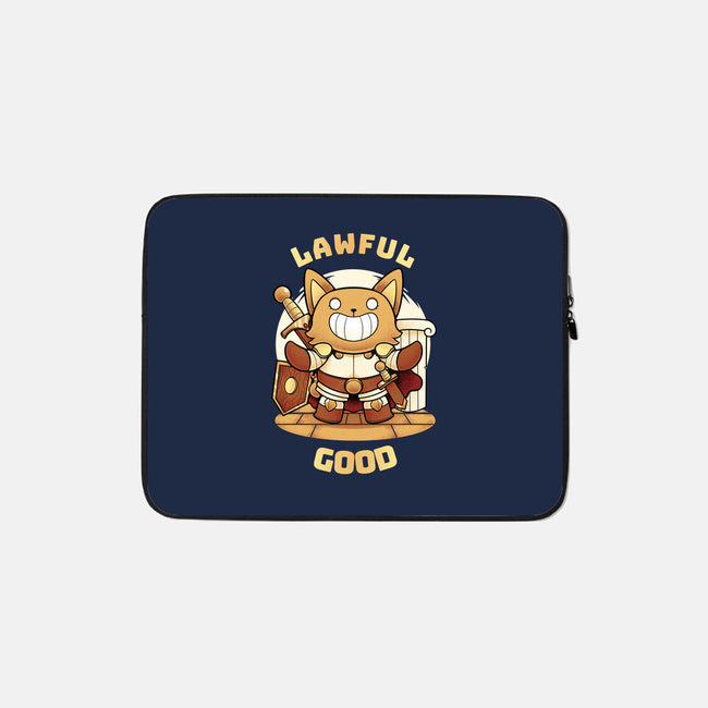 Lawful Good-none zippered laptop sleeve-FunkVampire